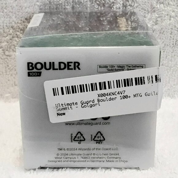 BNIB Magic The Gathering Ultimate Guard Guild Summit Boulder Card Protector!! - Picture 8 of 8